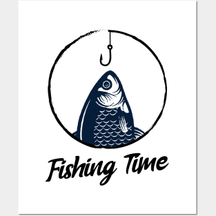 Fishing Time / Sport Fishing / Fishing Design / Fishing Lover / Fisherman gift Posters and Art